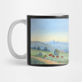 Glasshouse Mountains from Mountain View Road Mug